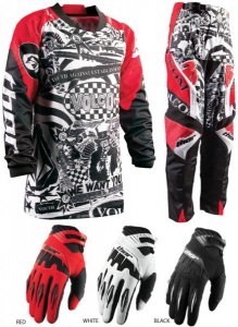 Thor 2012 Phase Volcom Jersey, Pant Combo (Youth)